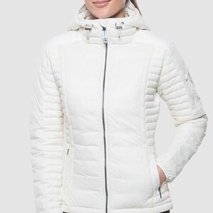 KUHL Women's Spyfire Hoody Jacket - IVORY - SIZE XL